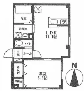 プラカーサ【1階】の間取り