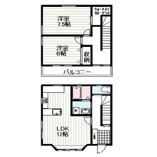 富士美【1階】の間取り