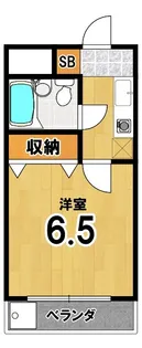 森マンション7【4階】の間取り