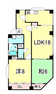 さつきビル【3階】の間取り
