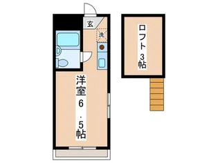 レジデンス伍番館【1階】の間取り