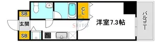 S-FORT江坂垂水町【8階】の間取り