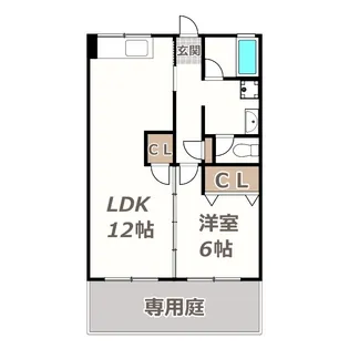 パークサイド【1階】の間取り