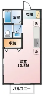 ハイムうすいII【2階】の間取り