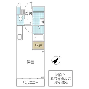 パルテール・スクウェア【2階】の間取り