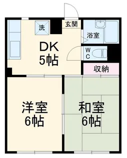 メイコンフォート【2階】の間取り