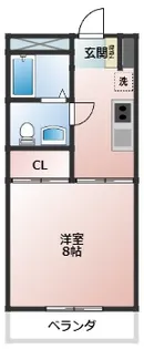 S・DIAS【2階】の間取り