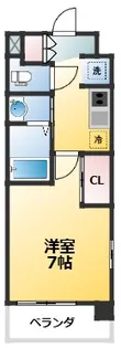 Luxe新大阪6【9階】の間取り