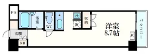 カインドインIII 北館【4階】の間取り