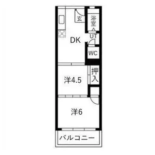 エルパラッツォ本山南【3階】の間取り