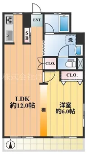 内田コーポ【3階】の間取り