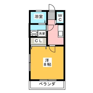 ソレイユエリーナ【2階】の間取り