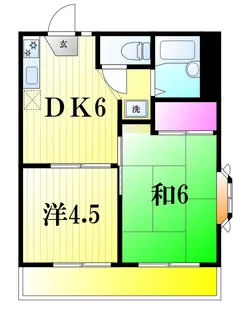 オネスティ柏13番館【3階】の間取り