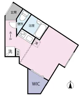 ザクラス下北沢【2階】の間取り
