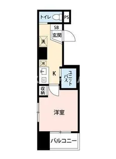 スカイコート池袋東口【9階】の間取り