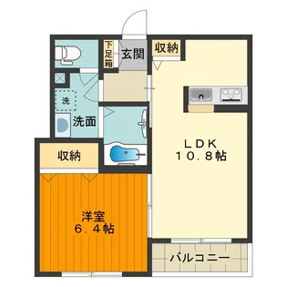 メゾン・ド・プルミエ【3階】の間取り