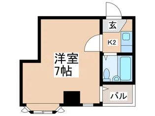 沢之町マンション【3階】の間取り