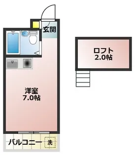 TKラヴィドール【1階】の間取り