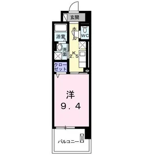 ウエスト ワン【3階】の間取り
