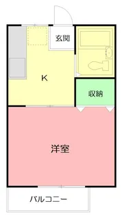 コーポPB【2階】の間取り