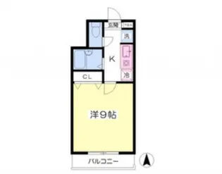 ロイヤルパレス駅西【5階】の間取り