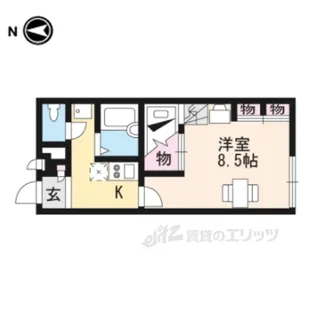 レオパレススマイル成田【2階】の間取り