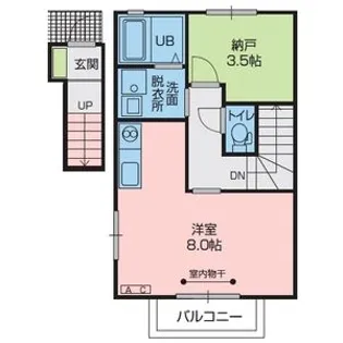 ソラール【2階】の間取り