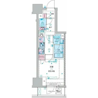 GENOVIA三郷駅前【8階】の間取り