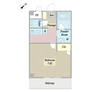 コスモ浦安舞浜弐番館【3階】の間取り