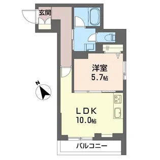 アンビシア【2階】の間取り