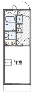 メゾンエスアイユ【1階】の間取り