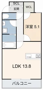 Jouer Cybele【1階】の間取り