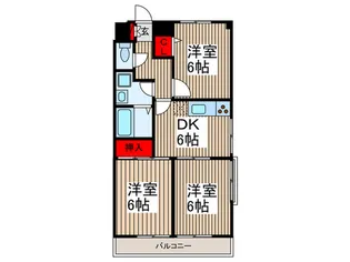 グランメール【3階】の間取り