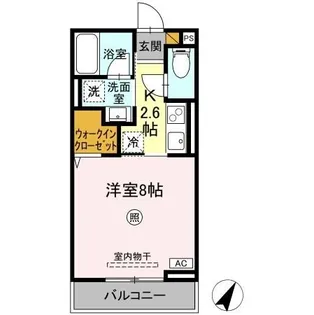 Serenvita Amakubo(セレウィータ アマクボ)【3階】の間取り