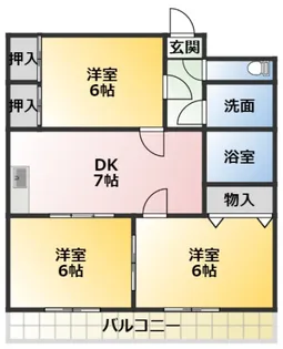 ルミエール【4階】の間取り