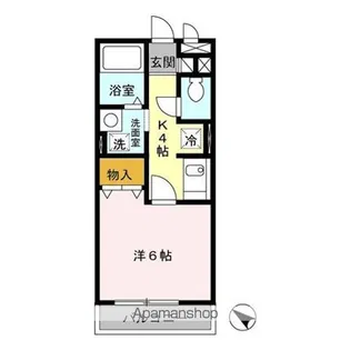 プリムヴェールJ【2階】の間取り