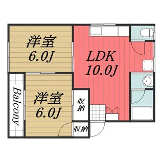 ライナス【2階】の間取り