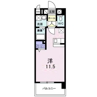 エルモソ ピソ【2階】の間取り
