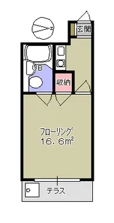 プエルト【1階】の間取り