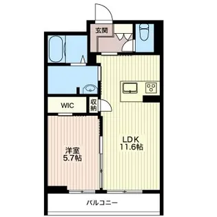 アルテージ錦【2階】の間取り