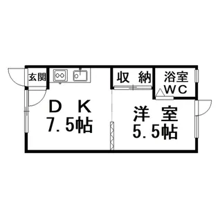 コーポ翠【2階】の間取り