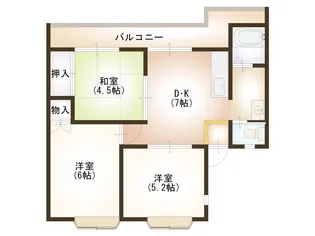 クリーンハイム【2階】の間取り