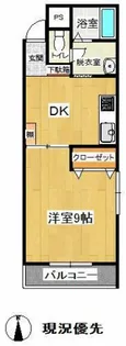 ダイヤ23北山形B【3階】の間取り