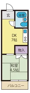 ETハイツ【3階】の間取り
