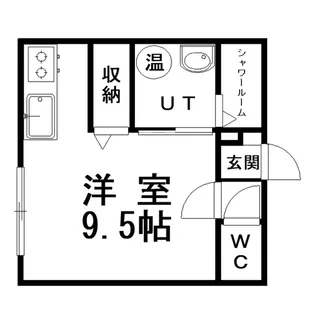 albatross【1階】の間取り