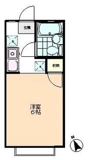 プラザ西馬込【1階】の間取り