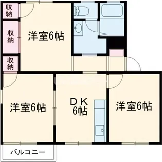 コンチェルト・ハウスA【2階】の間取り