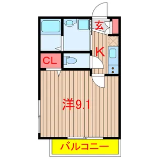 千葉県船橋市薬円台4【マンション】の間取り