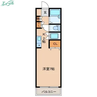 クリサンテーム21【2階】の間取り