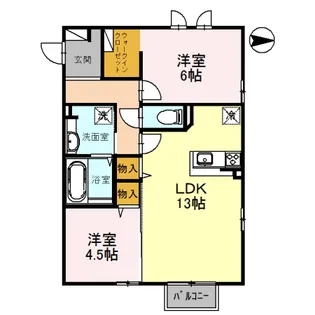 espoir7【1階】の間取り